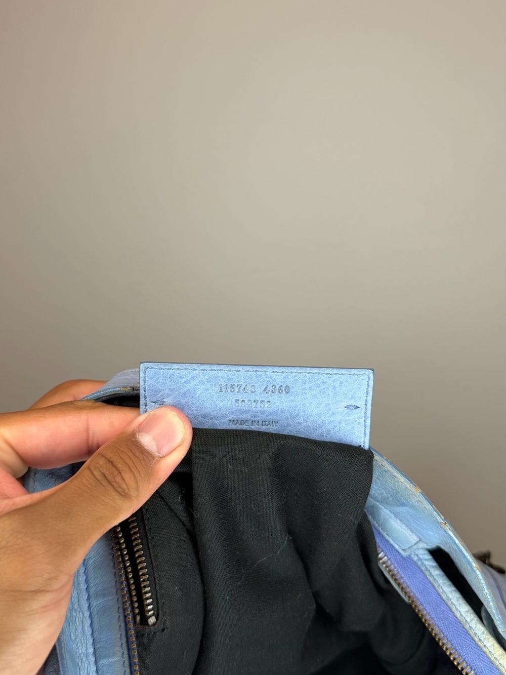 Balenciaga Agneau Classic Hardware City Turquoise - Picture 9 of 10